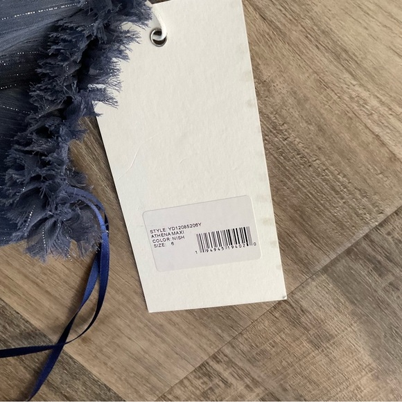 LIKELY Women's Athena Maxi Dress 6; Night Shadow - Picture 8 of 8